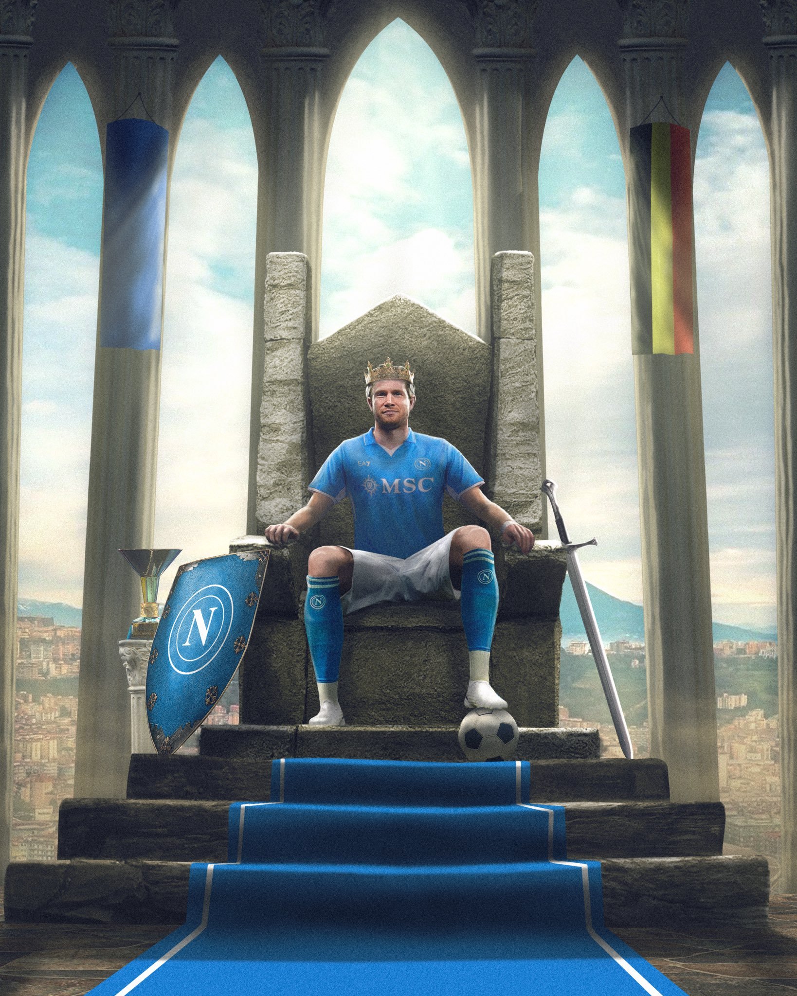 包含切尔西战平曼城，德布劳内梅开二度意甲的词条